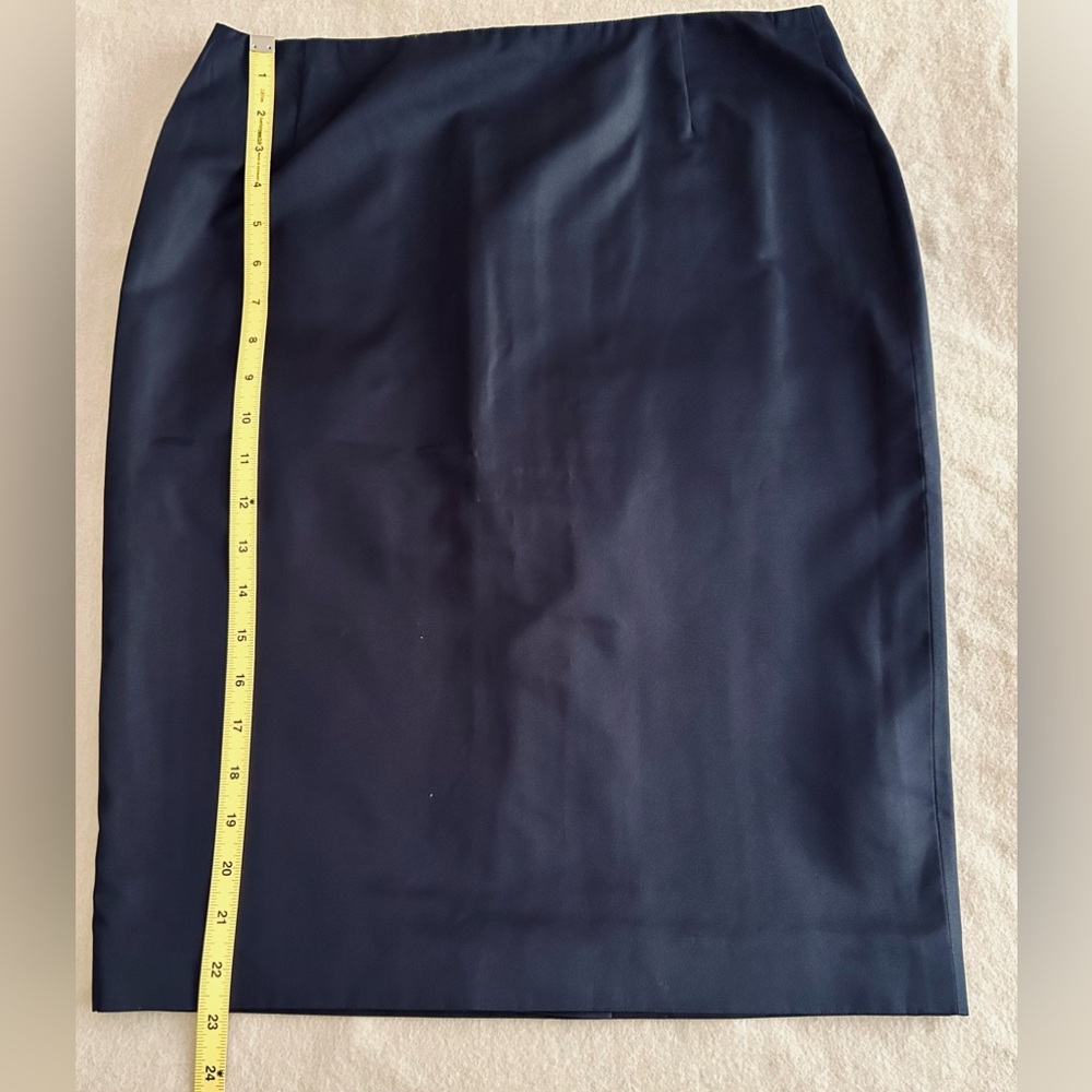 Escada silk pencil skirt